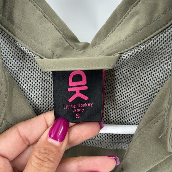 little Donkey Andy Stretch Quick Dry Water Resistant UPF50+ Hiking Sage size S - Picture 3 of 9